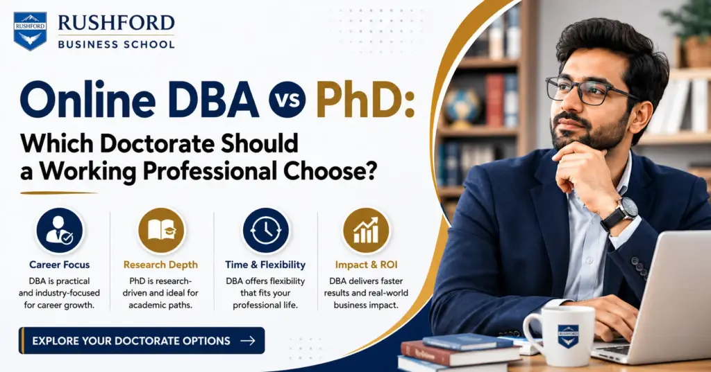 Online DBA vs PhD