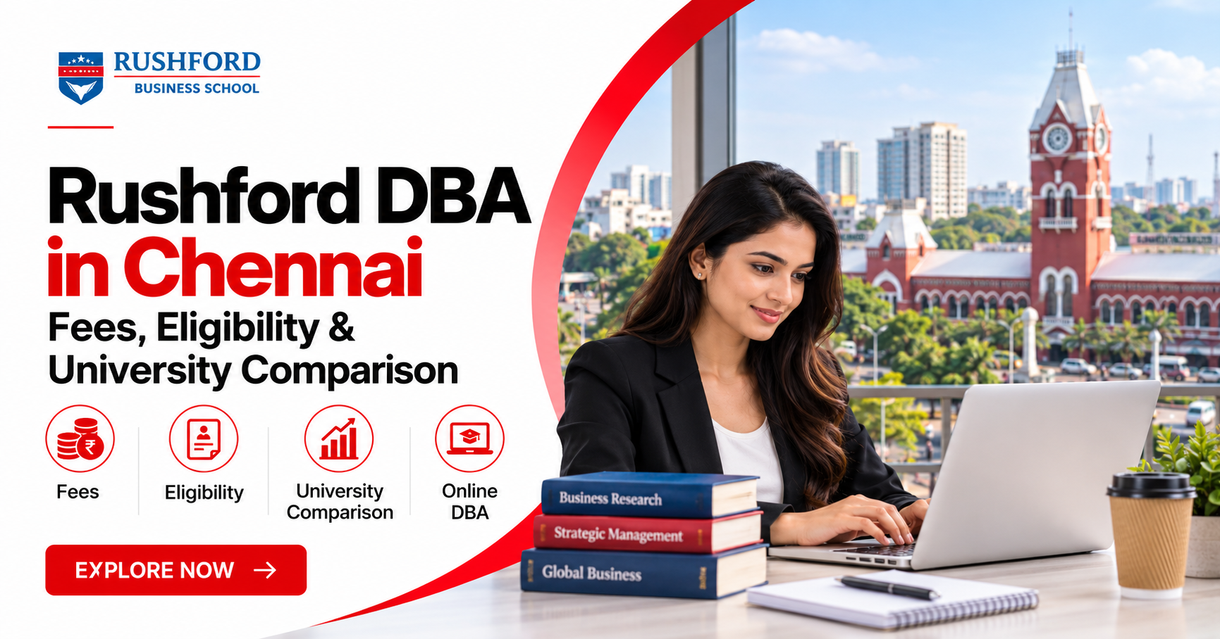 Rushford DBA in Chennai 2026 | Fees, Eligibility & University Comparison